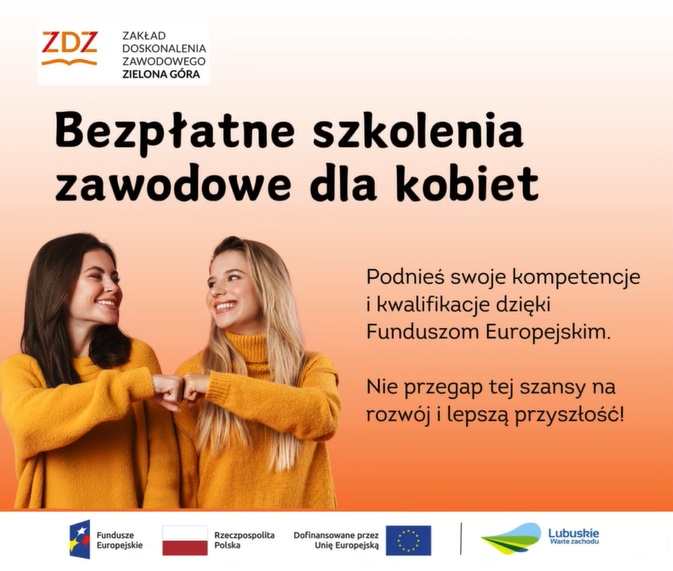Zdjęcie artykułu Bezpłatne szkolenia zawodowe dla kobiet