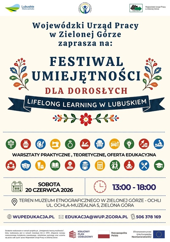 Obrazek dla: Festiwal Umiejętności dla dorosłych