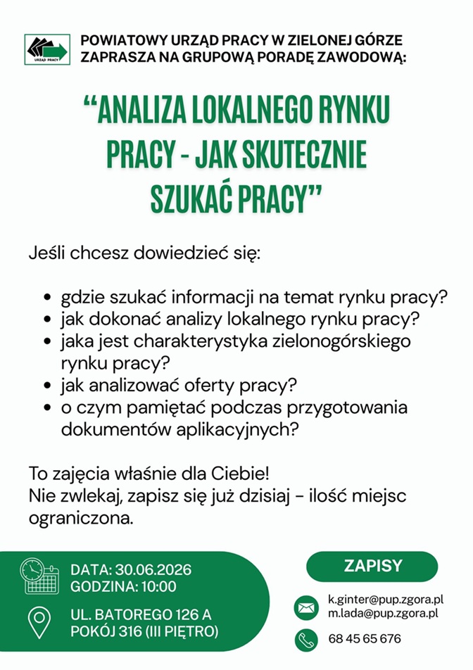 Obrazek dla: Analiza lokalnego rynku pracy – jak skutecznie szukać pracy?