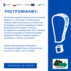 Zdjęcie artykułu Realizacja projektu "Gotowi na przyszłość"